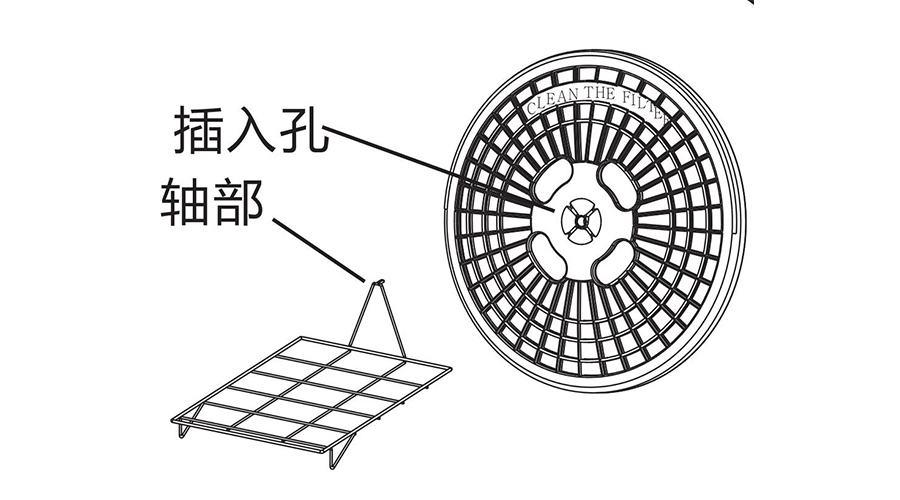 滚筒衣服烘干机烘物架的作用